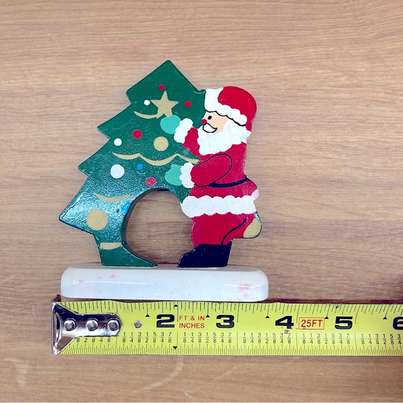 Vintage Christmas Santa Napkin Rings - Picture 7 of 7